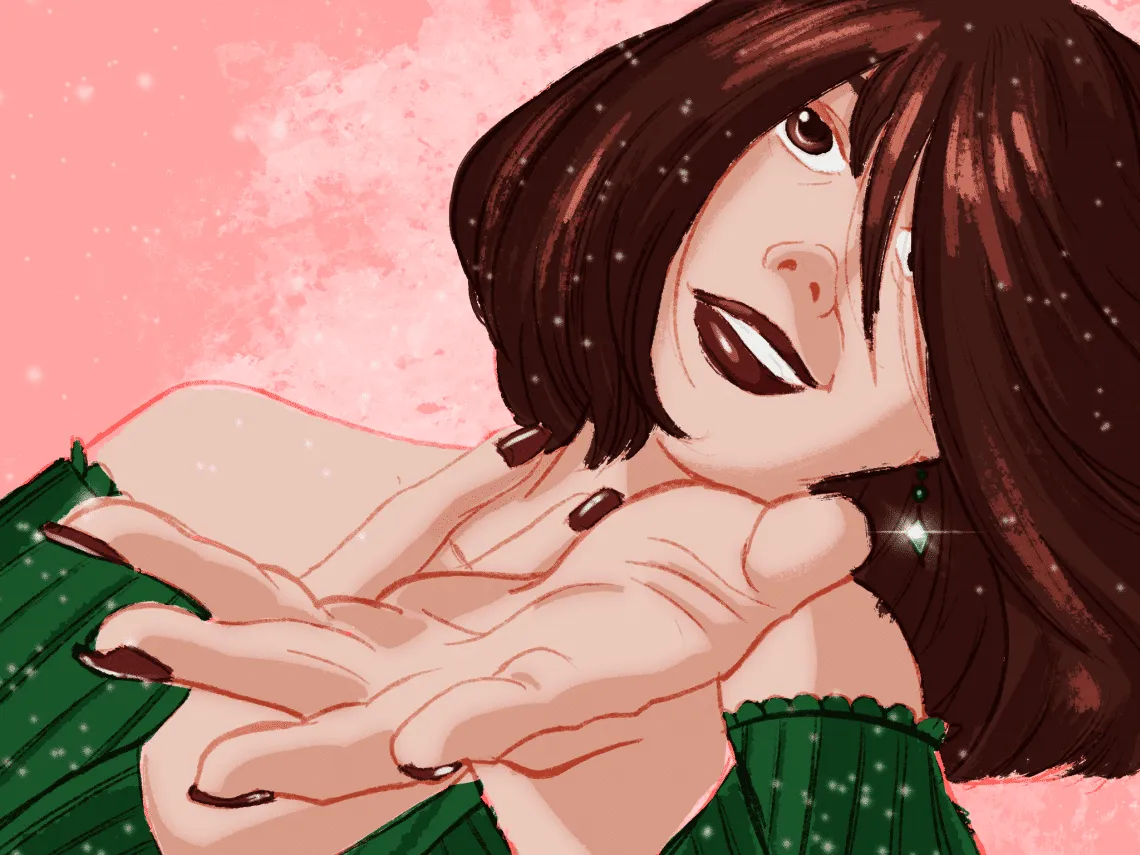 Alice - Glittering Emerald