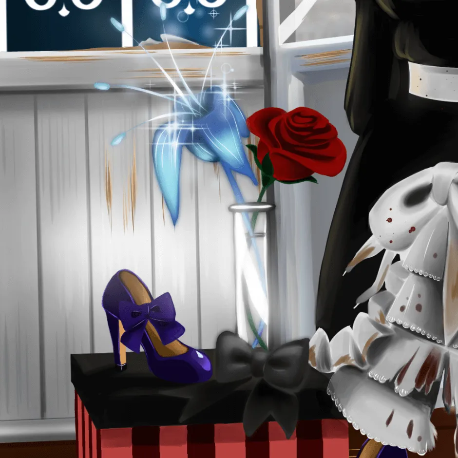 Deconstructed Lolita Flower Close-Up