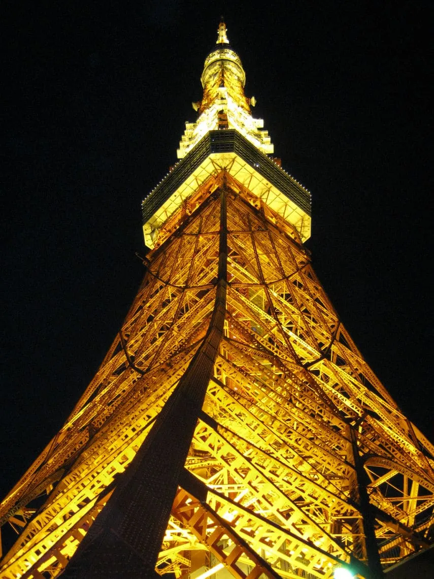 Japan Trip 2010 | Tokyo Tower at Night | Magical Girl Kamiko | This Mortal Coil Webcomic Japan Trip 2010 | Tokyo Tower at Night | Magical Girl Kamiko | This Mortal Coil Webcomic