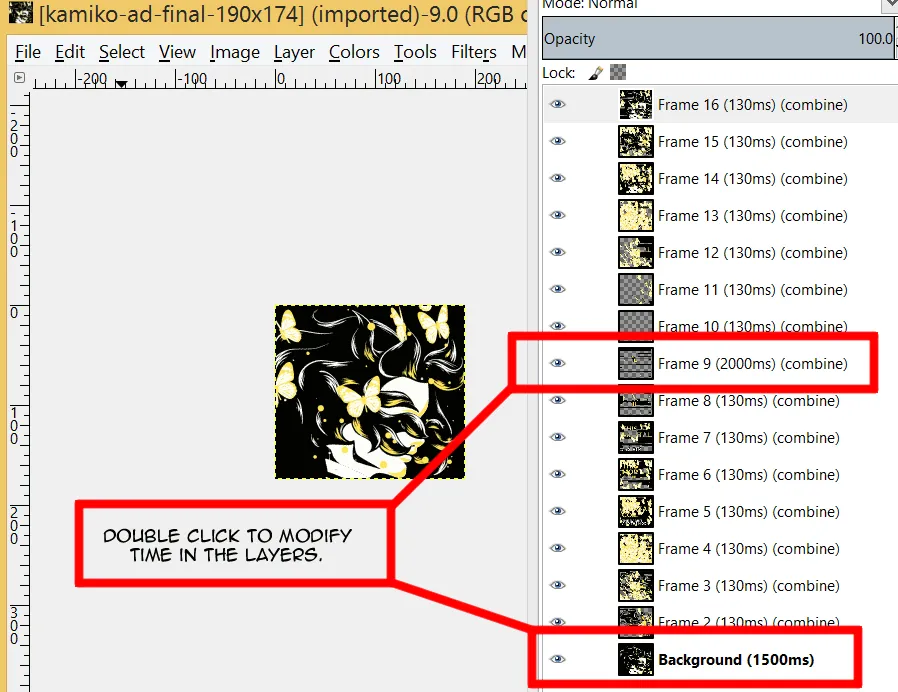 Kamiko Ad Gimp Example