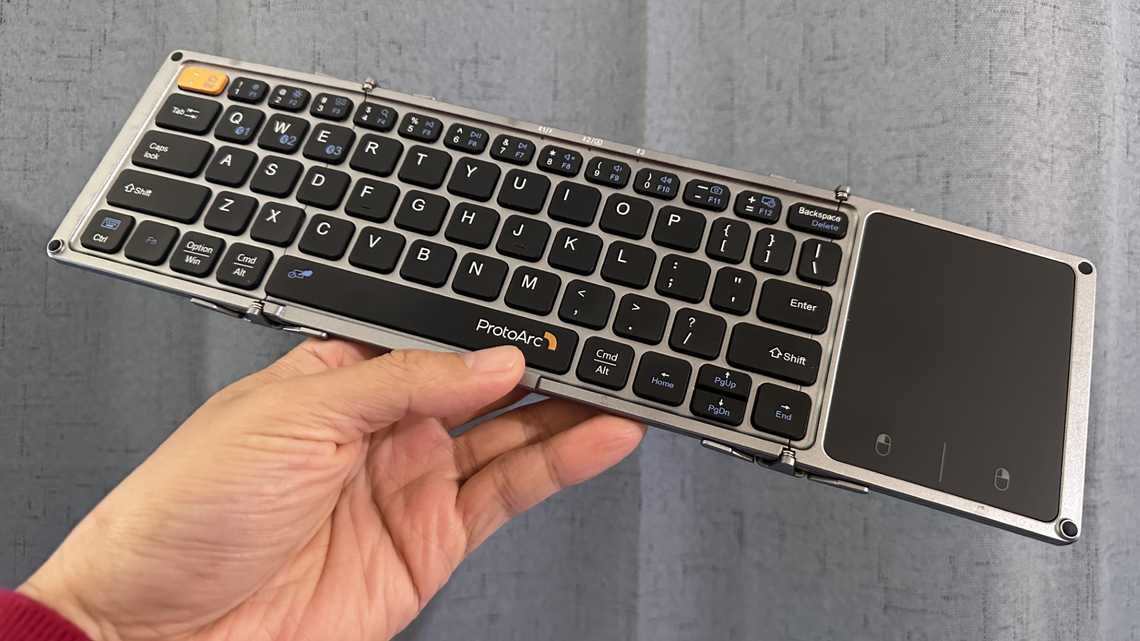 ProtoArc Foldable Bluetooth Keyboard